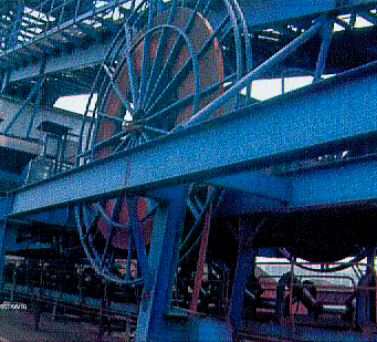 自動スプリング格納式ケーブルリール