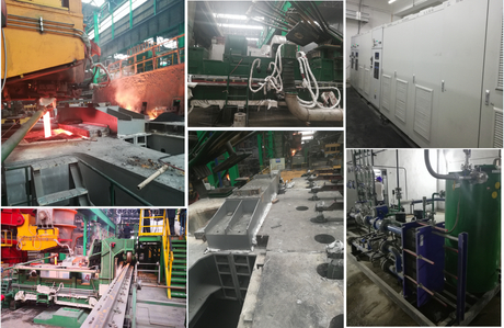 タンディッシュ用定温鋳造高加熱効率誘導加熱システム