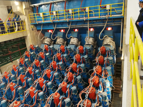 先端冶金装置 連続鋳造機用最終電磁撹拌機