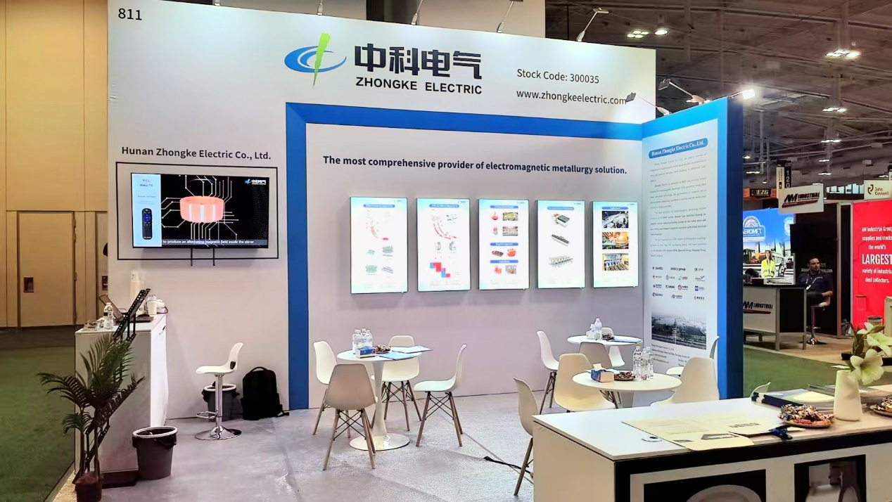 Hunan Zhongke Electricは、ナッシュビルのAistech 2025で革新的な電磁ソリューションを紹介しています